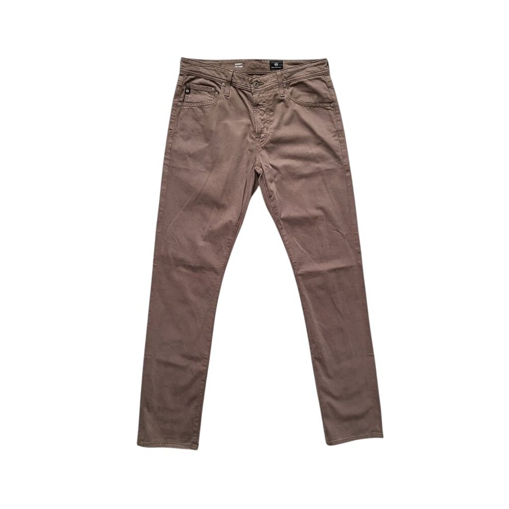Adriano Goldschmied The Everett Sueded Stretch Sateen Pants in Brown Men's 32X34